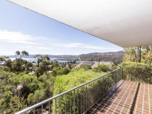 a view from the balcony of a house at Aviemore 4 14 Cobbodah Street in Jindabyne