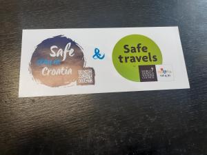 Certifikát, hodnocení, plakát nebo jiný dokument vystavený v ubytování KUĆA ŠKRABIĆ