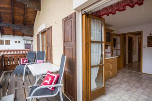 Η κουζίνα ή μικρή κουζίνα στο Ferienhaus Annelies