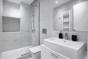 Kúpeľňa v ubytovaní Central Boutique Apartment A1 + 12 fotografií