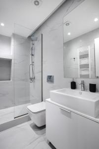 Kúpeľňa v ubytovaní Central Boutique Apartment A1