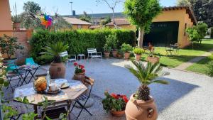 Zahrada ubytování B&B La corte di Stelio