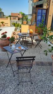 Balkón nebo terasa v ubytování B&B La corte di Stelio