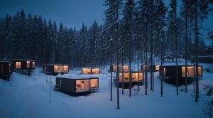 Hotel Björnson & Björnson TREE HOUSES Jasná v zime