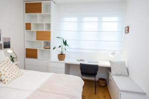 Posteľ alebo postele v izbe v ubytovaní Luxury apartment Ivari