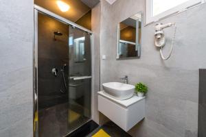 Kúpeľňa v ubytovaní Apartment Exclusive Nia + 29 fotografií