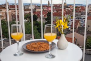 Balkón alebo terasa v ubytovaní Luxury apartment Ivari