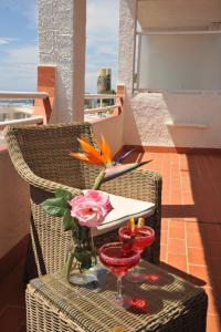 Nápoje v ubytování Hotel Salobreña Suites