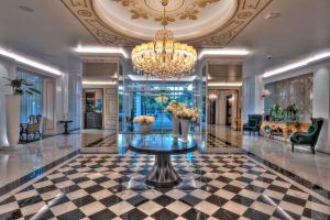 Lobbyen eller receptionen på Hotel Premiere Abano