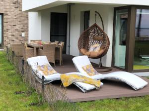 Ogród w obiekcie APARTAMENT ELEGANCE YELLOW w Nautica Resort