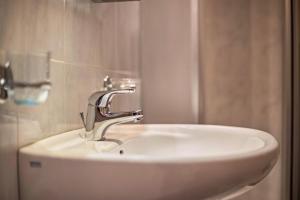 Koupelna v ubytování Ferienwohnung Zirme Gasser