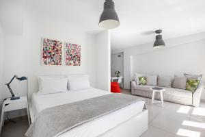 Postel nebo postele na pokoji v ubytování Supreme C2 Apartment in Syntagma