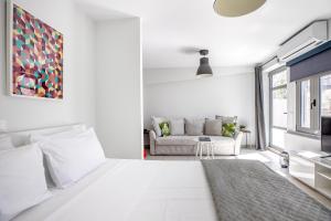 Posteľ alebo postele v izbe v ubytovaní Supreme C2 Apartment in Syntagma