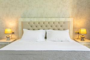 Voodi või voodid majutusasutuse Hotel Rustaveli toas
