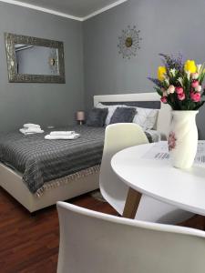Apartman studio Pavle i Petra客房内的一张或多张床位