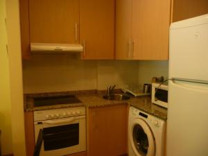A kitchen or kitchenette at Felechosa ski & senderismo