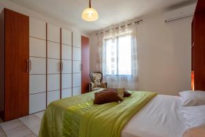 A bed or beds in a room at Family house 1.1