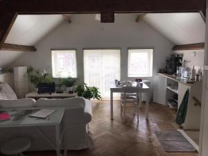Kuchyň nebo kuchyňský kout v ubytování B&B In de Oude Smederij Zaltbommel