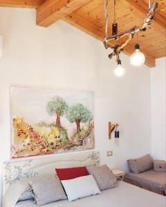 A seating area at B&B Mastro Francesco