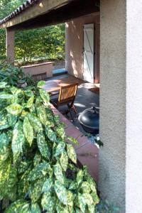 Zahrada ubytování Gîte Les chênes