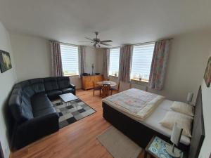Posezení v ubytování Apartmá na Hané