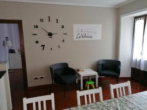 A seating area at Ca' Valentina