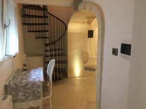 Koupelna v ubytování PLAZACARRISI HOTEL & SPA