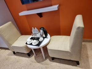 Posezení v ubytování Chautari Boutique Hotel