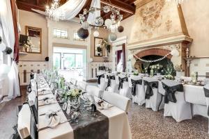 Restaurace v ubytování La Garenne de Morestel