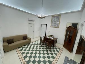 Posezení v ubytování Casa Crispi