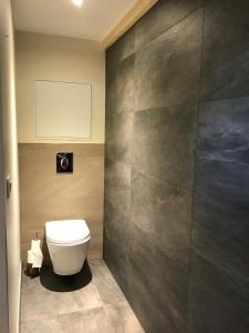 Koupelna v ubytování Gîte - L'atelier au 19