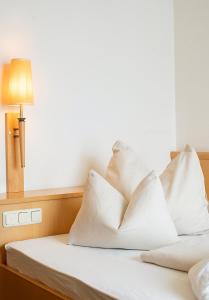 Postel nebo postele na pokoji v ubytování Der Schütthof