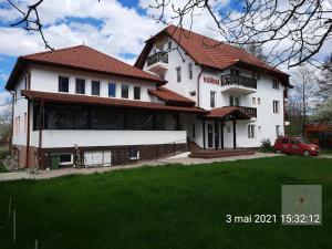 Bygningen som pensionatet ligger i