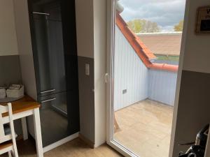 Balkón nebo terasa v ubytování Jahn Apartments