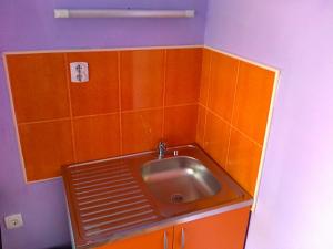 Koupelna v ubytování Hostel M