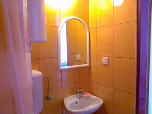 Koupelna v ubytování Hostel M