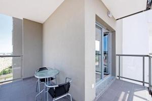 Un balcon sau o terasă la Agapella Apartamenty - Apartament Albatros 15 floor