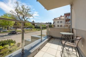 Balkón alebo terasa v ubytovaní Ocean Mint - Apartamenty przy plaży