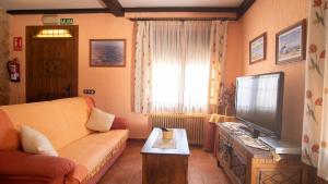 Posezení v ubytování Casa Rural Santa Elena