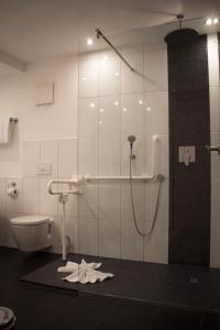Koupelna v ubytování Hotel-Restaurant Zur Traube