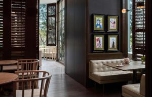 Posezení v ubytování 深圳湾安达仕酒店 Andaz Shenzhen Bay