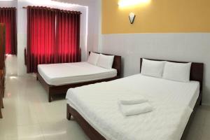 Postel nebo postele na pokoji v ubytování Thadico 3 Hotel