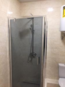 Koupelna v ubytování Apartment ЖК Яскравий