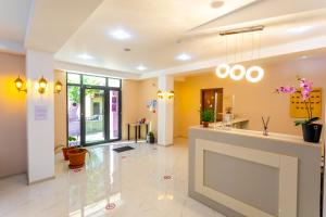 Vstupní hala nebo recepce v ubytování Hotel Rustaveli