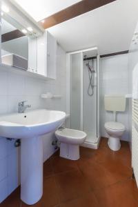 Um banheiro em Appartamenti Frescobaldi