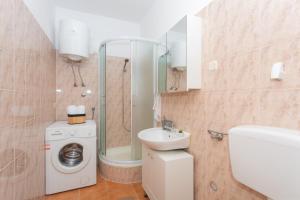 Kúpeľňa v ubytovaní Downtown apartment Danica