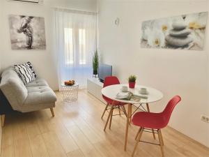Posezení v ubytování Apartments Antons