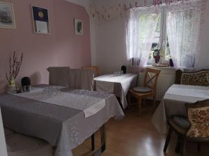 Posezení v ubytování Pension Nachtviole