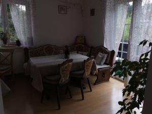 Posezení v ubytování Pension Nachtviole