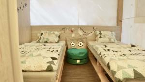 Postel nebo postele na pokoji v ubytování Glamping Tents - Camp Adriatic